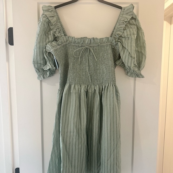 Hill House Scarlett Mini Nap Dress - NWT - Picture 1 of 9